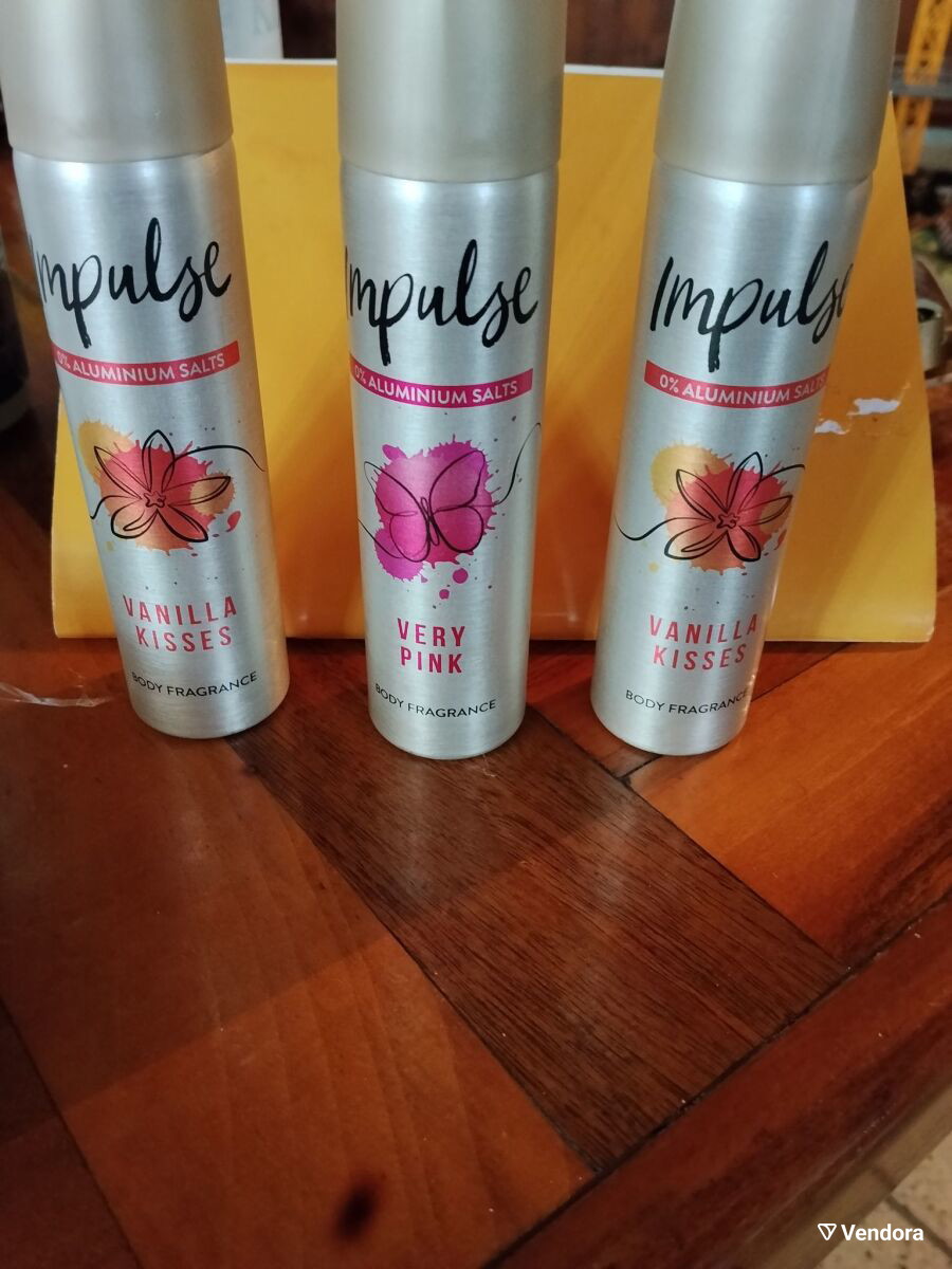 Impulse Vanilla Kisses Impulse Deodorants Antiperspirants Impulse Vanilla Kisses And Very Pink… € 20,00