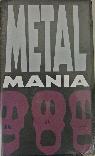  METAL MANIA-VARIOUS ARTISTS - kaseta VHS