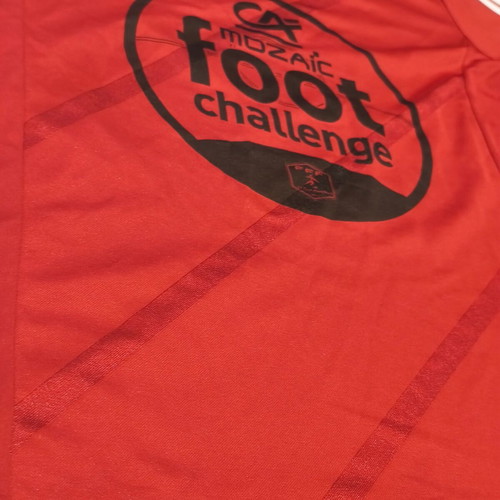 Adidas Red Soccer Jersey CA Mozaic Foot Challenge FFF #9 Size M used