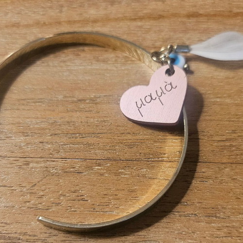 Metal bracelet mama new