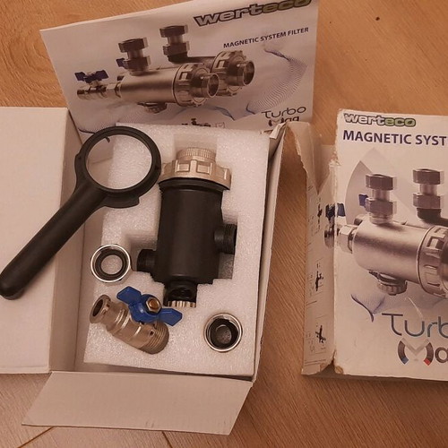 Magnetic filter new for cooling and heating system protection