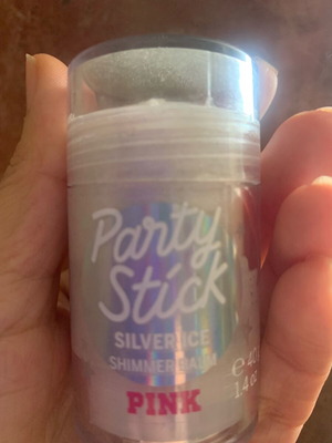 Victoria Secret Pink shimmer roll on used for instant glow
