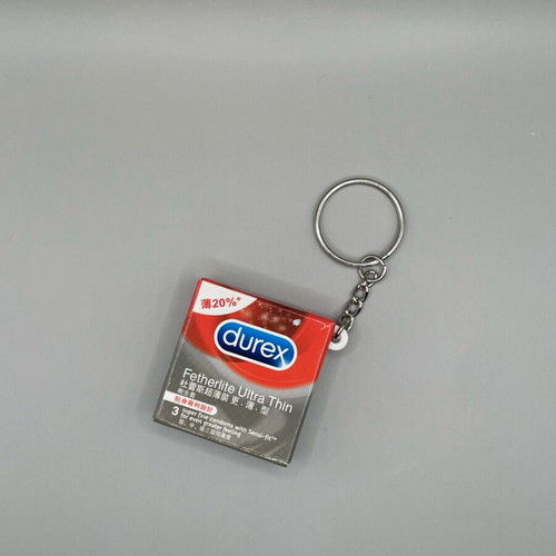 Durex keychain brand new, 1 piece