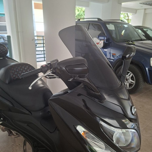 Sym GTS 300i EVO scooter, black, automatic