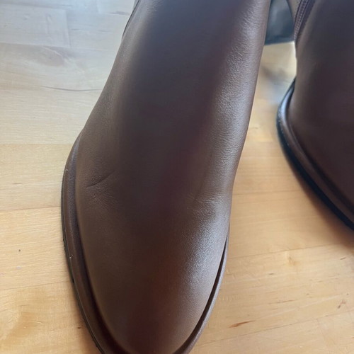 Equitare camel leather boots size 36 like new