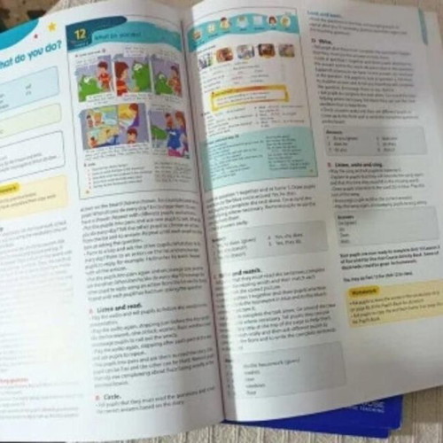 Fun with Fizz One Year Course Junior A + B teacher's book set like new