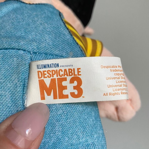 Despicable Me Agnes plush doll used, 27-28 cm
