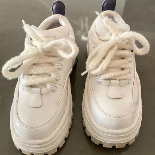 Eytys Angel sneakers like new, size 37, white patent leather