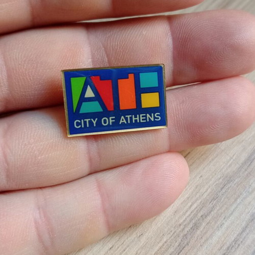 Pin 2004 City of Athens new, enamel