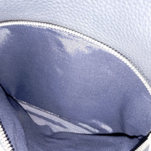 Lacoste σακίδιο πλάτης σαν καινούργιο, άσπρο και μπλε δέρμα