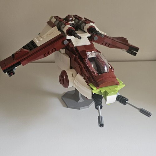 Lego Starwars Gunship 187th Legion Edition custom set like new