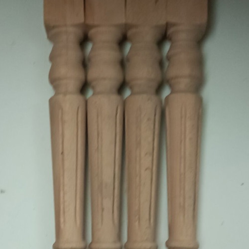 Wooden legs pack of 4 for various constructions, new