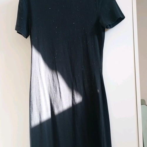 Rib short dress H&M black like new