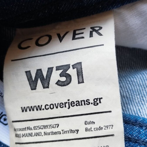 Cover Jeans jean bermuda shorts W31 like new, blue