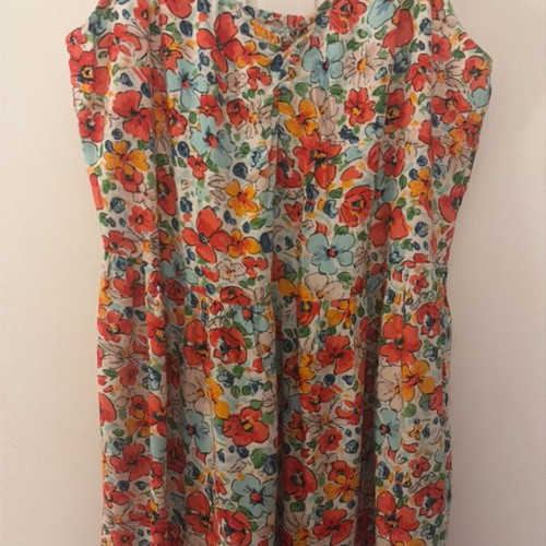 Sfera Floral Maxi Dress like new, colorful, adjustable straps, size S