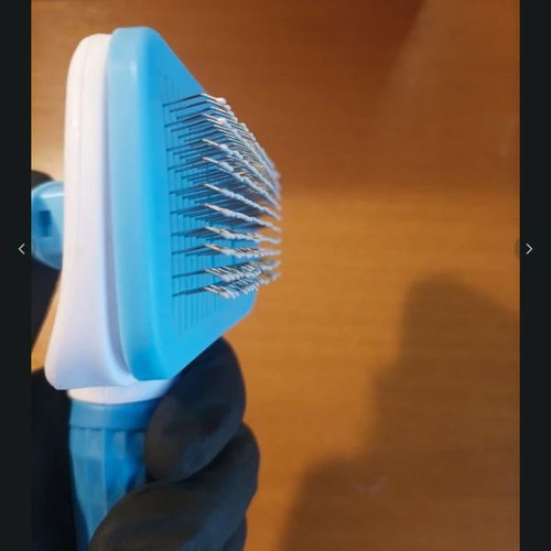 Pet Hair Removal Comb New, Easy Use with One-Click Fur Cleaner