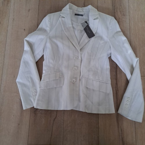 Zero Base women's blazer new, white, size S