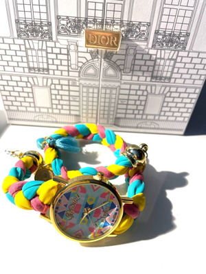 Ρολόι Geneva boho style καινούργιο, γυναικείο, αγορασμένο από Ελβετία
