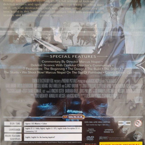 Pathfinder Extended Edition DVD used with English subtitles