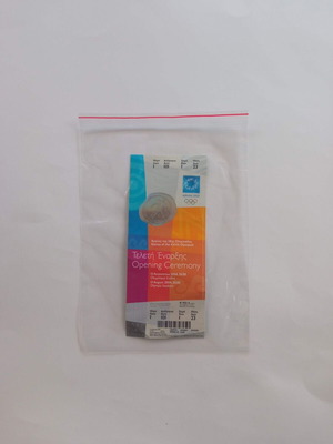 Athens 2004 Opening Ceremony Ticket like new