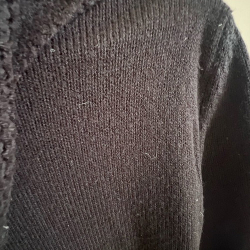 Turtleneck long blouse like new, black, size M