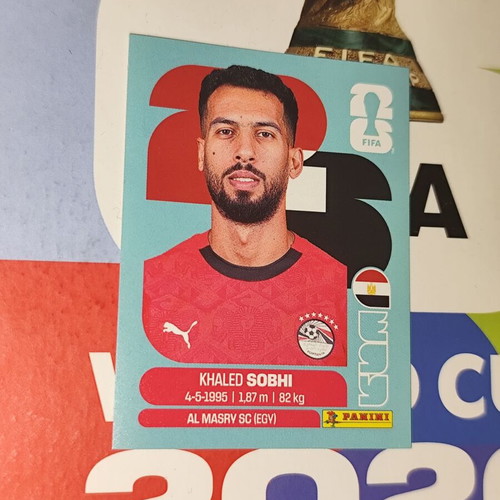 Khaled Sobhi World Cup 2026 Panini sticker