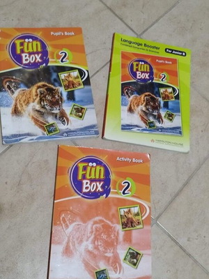 Fun Box 2 English learning books used, level B junior