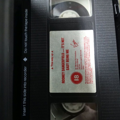 Rodney Dangerfield Live in Concert VHS without Greek subtitles