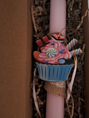 Scented cupcake candle new
