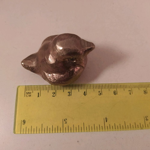 Bronze miniature bird like new, solid, vintage