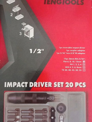 Teng Tools mechanical screwdriver new