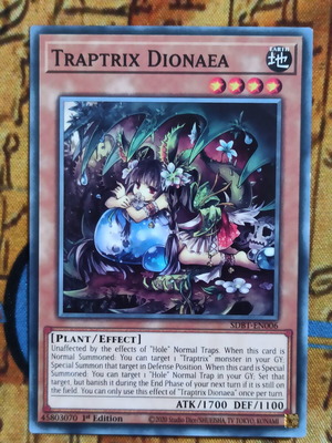 Traptrix Dionaea Effect Monster κάρτα σαν καινούργιο