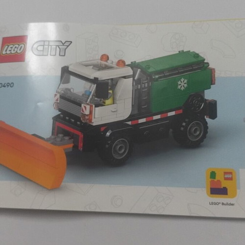 Lego City 60490 snowplough new with box and instructions