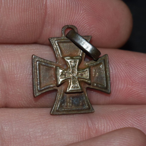 Mini Iron Cross used from World War II