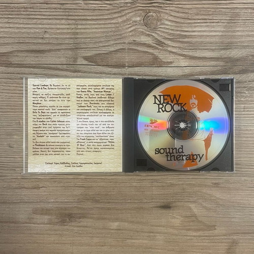 New Rock Sound Therapy CD used, alternative rock compilation