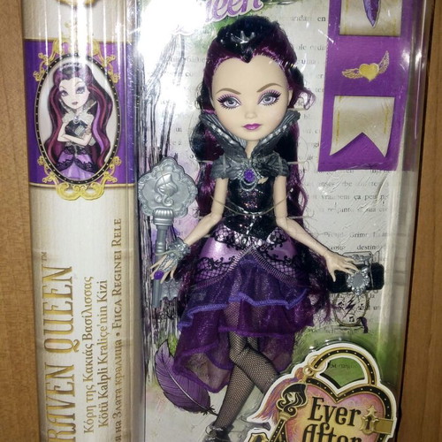 Ever After High dolls pack Raven Queen, Cedar Wood, Madeline Hatter, Cerise Hood, Apple White like new