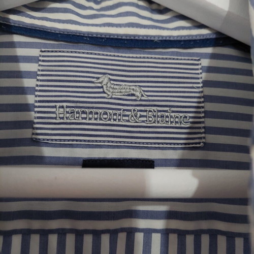 Harmont & Blaine shirt like new, blue, unisex, size M