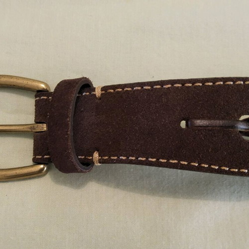 Marks & Spencer women's belt size M new, real leather and suede multicolor