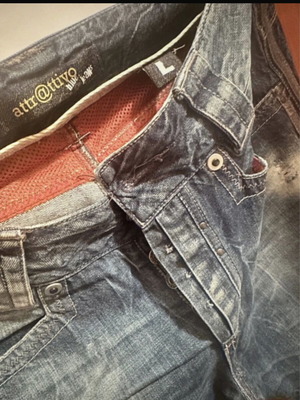 Attrattivo women's jeans like new, size L, blue
