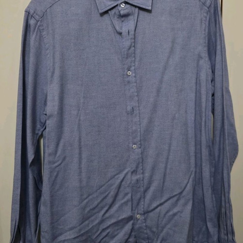 Massimo Dutti men's shirt size Large like new, blue