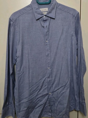 Massimo Dutti men's shirt size Large like new, blue