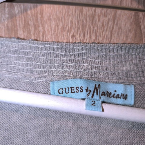 Guess cardigan with sequins gray like new, size S