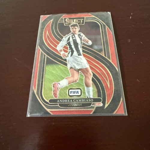2024-25 Panini Select FIFA Red Wave Prizm Andrea Cambiaso 28/59