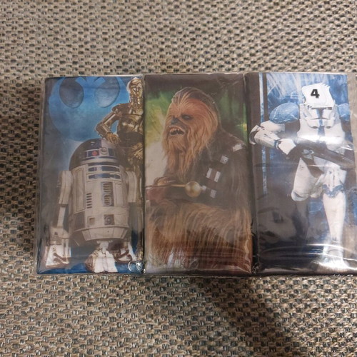 Star Wars collectible tissues, pack of 6, 4-ply, new