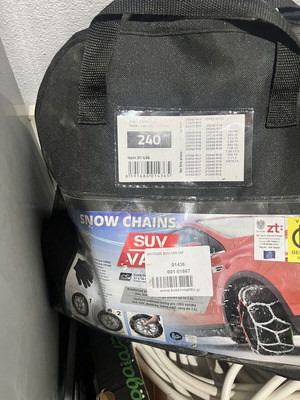 Snow Chains with Gift Gloves New