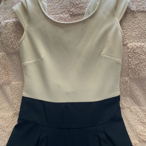 Le Vertige jumpsuit like new, beige and blue, size M