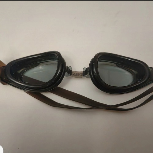 Swimming goggles like new with black lenses