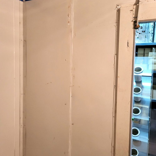 Modular Refrigeration Chamber 30m³ used, complete system with machine