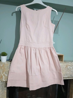 Powder pink dress size S like new