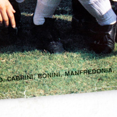 Juventus Platini poster 1985 1986 new, 68x99cm, Italy